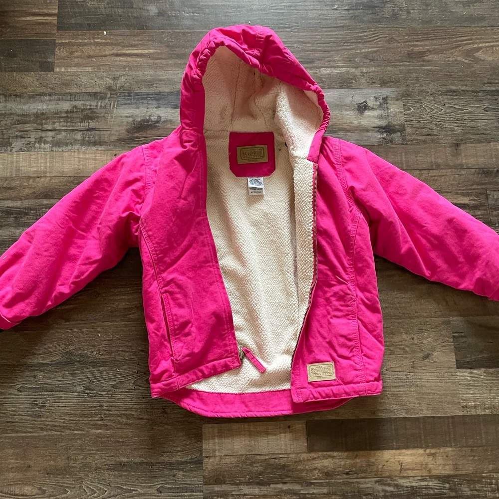 schmidt workwear for kids pink winter coat